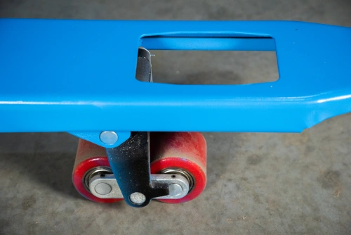 Тележка гидравлическая широковильная 2500 кг 1220х685 мм полиуретановые колеса TOR RHP по ценам производителя в Уфе с доставкой по всей России