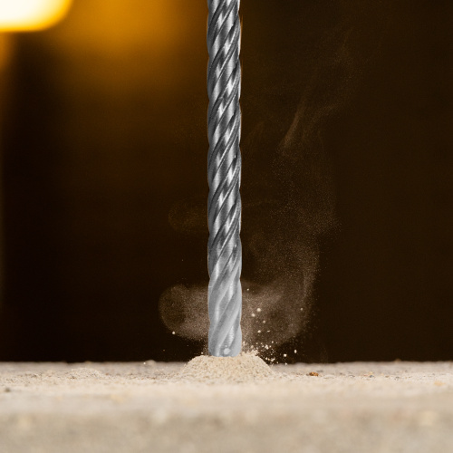 Бур по бетону, цельная крестовая пластина, 10x215 мм, SDS PLUS Denzel по ценам производителя в Уфе с доставкой по всей России