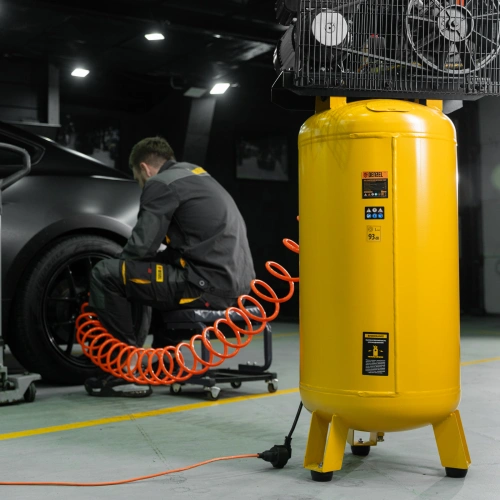 Компрессор воздушный BCV2200/100V, ременный привод , 2.3 кВт, 100 литров, 440 л/мин Denzel по ценам производителя в Уфе с доставкой по всей России