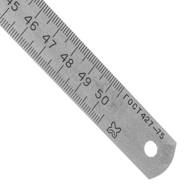 Линейка измерительная, 500 мм, металлическая по ценам производителя в Уфе с доставкой по всей России