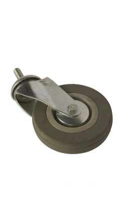 Колесо аппаратное поворотное SCtg 55 120 мм с болтом (серое) (F) по ценам производителя в Уфе с доставкой по всей России