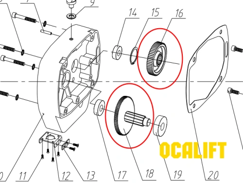Редукторная пара 0201/0302 по ценам производителя в Уфе с доставкой по всей России