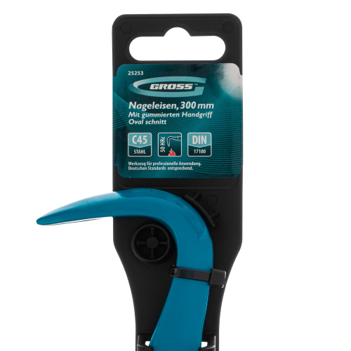 Лом-гвоздодер, обрезиненная рукоятка, 300 x 22 x 14мм Gross по ценам производителя в Уфе с доставкой по всей России