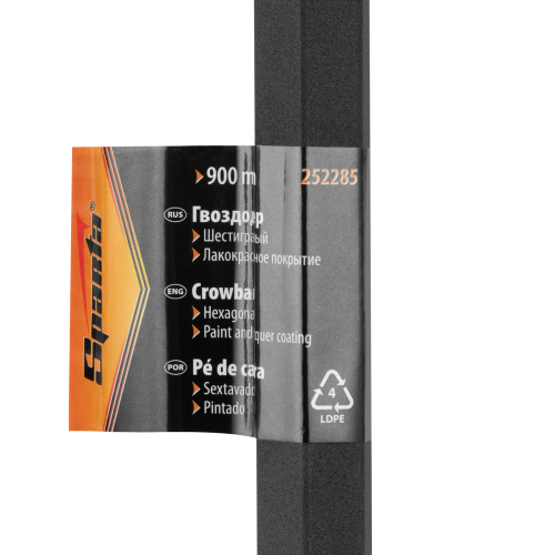 Гвоздодер, 900 мм, шестигранный, окрашенный Sparta по ценам производителя в Уфе с доставкой по всей России