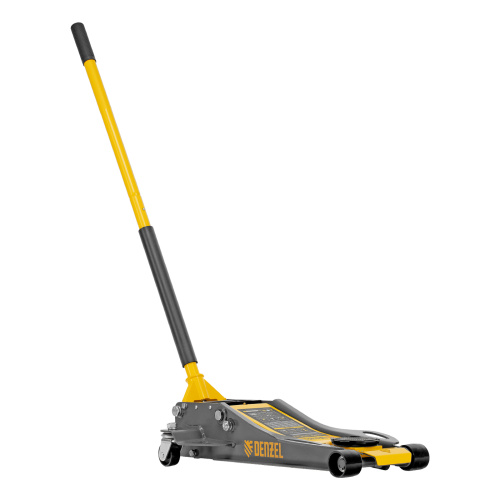 Домкрат гидравлический подкатной, 3 т, 75-500 мм, быстрый подъем, низкий подхват, проф. Denzel по ценам производителя в Уфе с доставкой по всей России