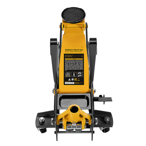 Домкрат гидравлический подкатной 3 т, с фиксатором, быстрый подъем, 135-480 мм, профессиональный Denzel по ценам производителя в Уфе с доставкой по всей России