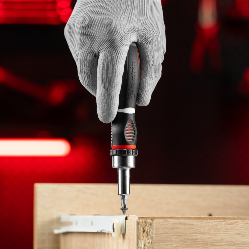 Отвертка реверсивная, набор бит, 12 шт, CrV Matrix по ценам производителя в Уфе с доставкой по всей России