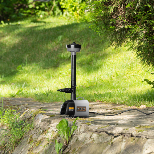 Насос фонтанный FNP110-34, 112 Вт, подъем 3,4 м, 3400 л/ч, колокольчик/каскад/гейзер Denzel по ценам производителя в Уфе с доставкой по всей России