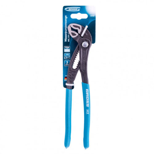 Клещи переставные, кнопочный механизм, обливные рукоятки, 250 мм Gross по ценам производителя в Уфе с доставкой по всей России