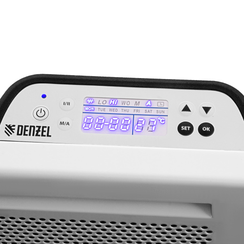 Конвектор гибридный электрический HybridX-2000, ИК нагреватель, цифровой термостат Denzel по ценам производителя в Уфе с доставкой по всей России