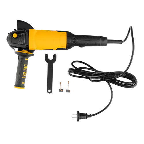 Машина шлифовальная угловая AG125-1100A, 1100 Вт, 125 мм, 3000-11000 об/мин Denzel по ценам производителя в Уфе с доставкой по всей России