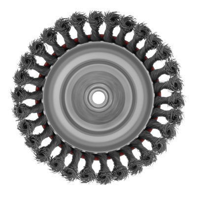 Щетка для УШМ, 150 мм, М14, "чашка", крученая проволока 0.5 мм Matrix по ценам производителя в Уфе с доставкой по всей России
