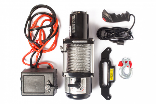 Лебедка (2720 кг/20 м) автомобильная TOR 12 V P6000 по ценам производителя в Уфе с доставкой по всей России