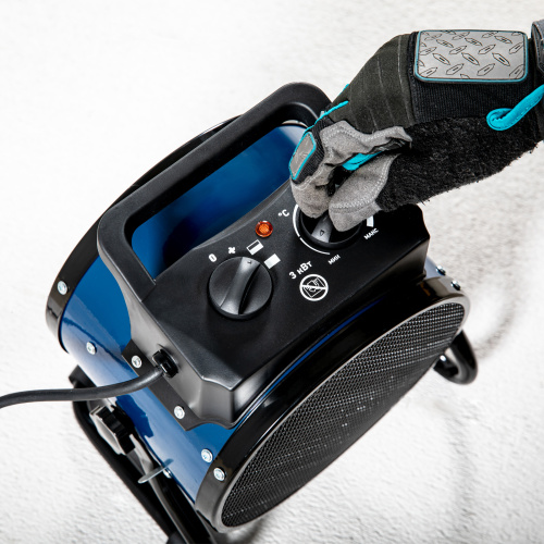 Тепловая пушка, керамический нагреватель K3, 3 режима, 230В, 1500/3000 Вт Сибртех по ценам производителя в Уфе с доставкой по всей России