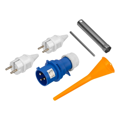 Генератор бензиновый GE 6900, 5.5 кВт, 220 В/50 Гц, 25 л, ручной старт Denzel по ценам производителя в Уфе с доставкой по всей России