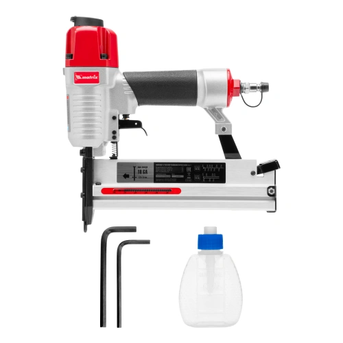 Нейлер-степлер пневматический 2 в 1, с регулировкой глубины забивания, гвозди 18GA, скобы 18GA Matrix по ценам производителя в Уфе с доставкой по всей России