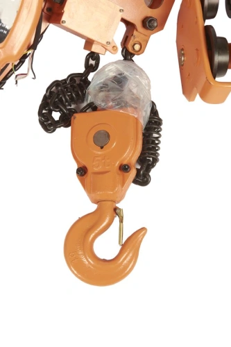 Таль передвижная с уменьшенной строительной высотой  5т  6м 380В электрическая цепная TOR HHBDSL-02 по ценам производителя в Уфе с доставкой по всей России