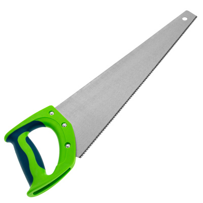 Ножовка по дереву "Зубец", 400 мм, 11 TPI, зуб 2D, каленый зуб, 2-х компонентная рукоятка Сибртех по ценам производителя в Уфе с доставкой по всей России