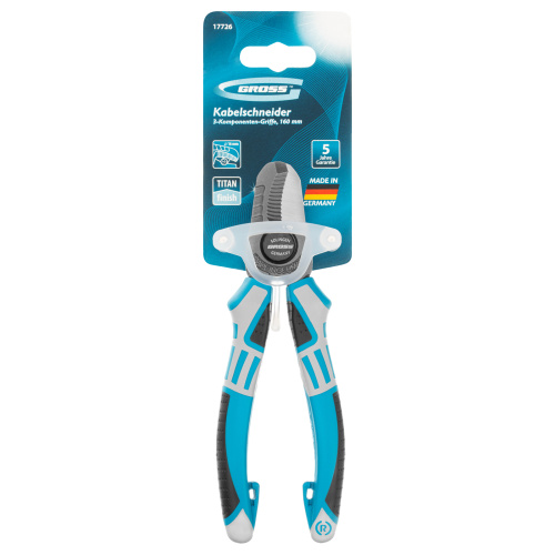 Кабелерез, трехкомпонентные рукоятки, 160 мм Gross по ценам производителя в Уфе с доставкой по всей России