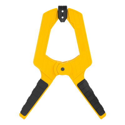 Струбцина клещеобразная, усиленная 100 х 80 мм, двухкомпонентные рукоятки Denzel по ценам производителя в Уфе с доставкой по всей России