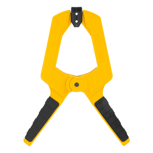 Струбцина клещеобразная, усиленная 100 х 80 мм, двухкомпонентные рукоятки Denzel по ценам производителя в Уфе с доставкой по всей России