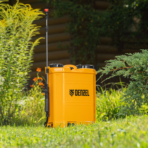 Опрыскиватель ранцевый аккумуляторный D-16LA, 16 л, 12 В, 8 Ач Denzel по ценам производителя в Уфе с доставкой по всей России