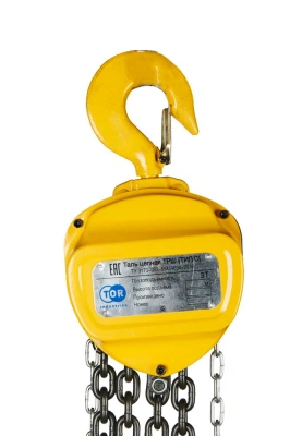 Таль ручная шестеренная TOR ТРШ C 3ТХ18М по ценам производителя в Уфе с доставкой по всей России