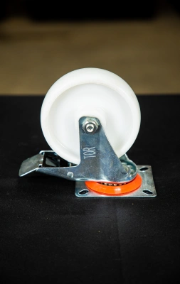 Колесо поворотное полипропилен SRCnb 55 125 мм с тормозом (N) по ценам производителя в Уфе с доставкой по всей России