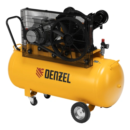 Компрессор воздушный рем. привод BCV 5500-T/200, 5,5 кВт, 200 литров, 850 л/мин Denzel по ценам производителя в Уфе с доставкой по всей России