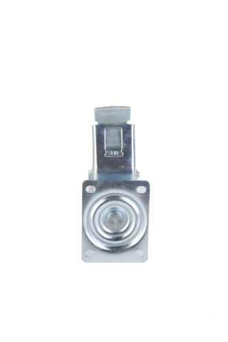 Колесо поворотное усиленное резина SRCB 63 160 мм с тормозом по ценам производителя в Уфе с доставкой по всей России