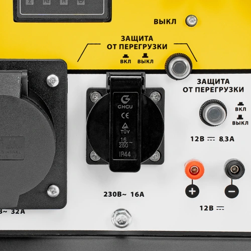 Генератор дизельный DES-55, 5,5 кВт, 230 В, 11 л, ручной стартер Denzel по ценам производителя в Уфе с доставкой по всей России