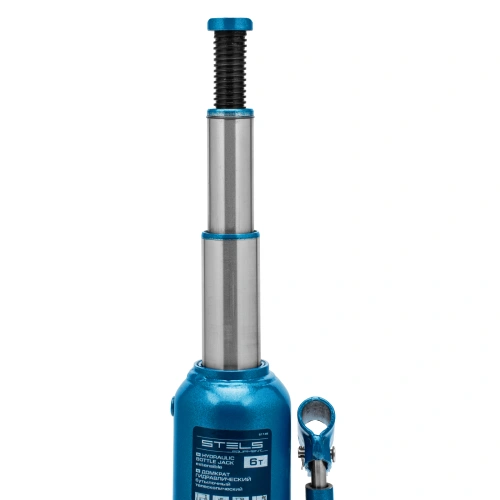 Домкрат гидравлический бутылочный телескопический, 6 т, подъем 180-410 мм Stels по ценам производителя в Уфе с доставкой по всей России