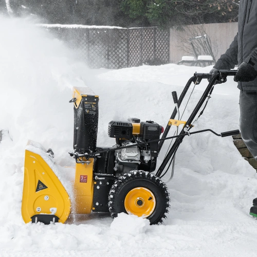 Бензиновая снегоуборочная машина SB 560, 212 cc, ручной старт Denzel по ценам производителя в Уфе с доставкой по всей России