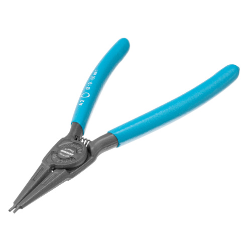 Съемник, 175 мм, для внешних стопорных колец (19-60 мм) прямые губки (разжим) Gross по ценам производителя в Уфе с доставкой по всей России