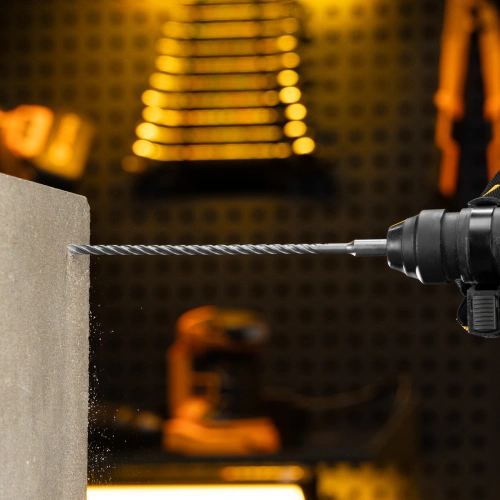 Бур по бетону, цельная крестовая пластина, 6x265 мм, SDS PLUS Denzel по ценам производителя в Уфе с доставкой по всей России