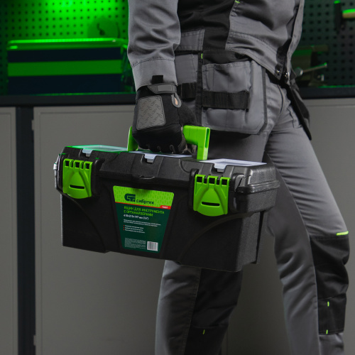 Ящик для инструментов 16”, с органайзерами Сибртех по ценам производителя в Уфе с доставкой по всей России