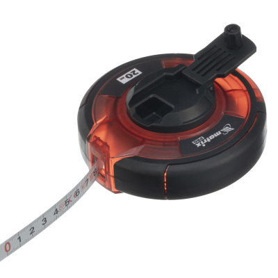 Рулетка геодезическая 20 м х 12,5 мм, закрытый корпус, стальная лента, односторонняя шкала, Pro Matrix по ценам производителя в Уфе с доставкой по всей России