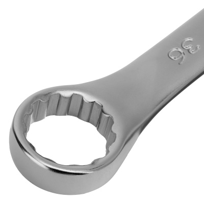 Ключ комбинированный, 36 мм, CrV, матовый хром Stels по ценам производителя в Уфе с доставкой по всей России