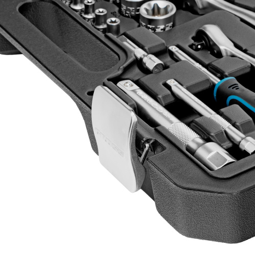 Набор инструментов, 1/4", 1/2", CrV, 120 зубьев, 109 предметов Gross по ценам производителя в Уфе с доставкой по всей России