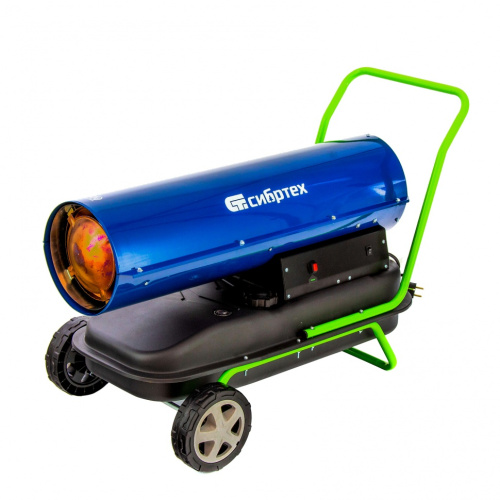 Дизельная тепловая пушка СТД-50, 50 кВт, 1100 м3/ч, прямой нагрев Сибртех по ценам производителя в Уфе с доставкой по всей России