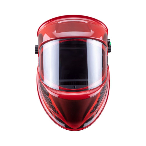 Маска сварщика КОРУНД МЕГА красная (ф-р MEGA LED) в коробке по ценам производителя в Уфе с доставкой по всей России
