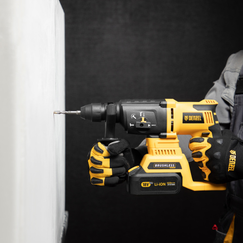 Бур по бетону, двойная спираль, три пылеотводящие кромки, 6 x 110 мм DENZEL по ценам производителя в Уфе с доставкой по всей России