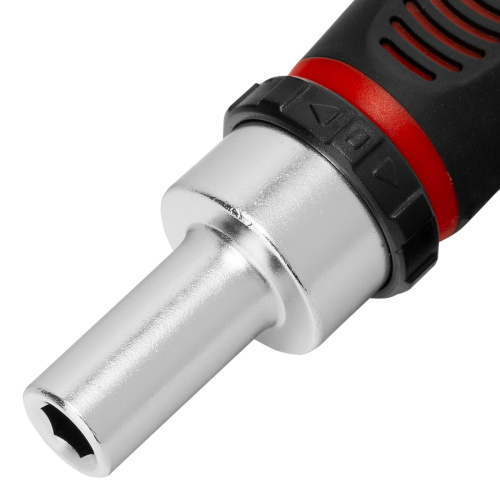 Отвертка реверсивная, набор бит, 12 шт, CrV Matrix по ценам производителя в Уфе с доставкой по всей России