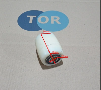 Колесо нейлоновое 70х80 мм с подшипником купить в Москве с доставкой по всей России | ProtosMarket.ru