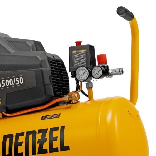 Компрессор воздушный DK1500/50, Х-PRO 1.5 кВт, 230 л/мин, 50 л Denzel по ценам производителя в Уфе с доставкой по всей России