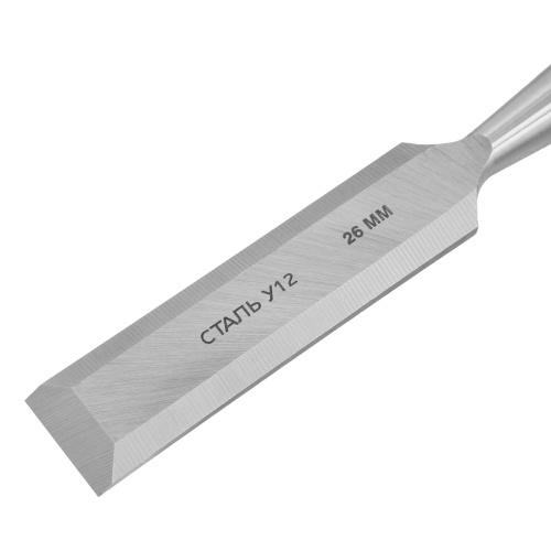 Долото-стамеска, 26 мм, двухкомпонентная рукоятка Сибртех по ценам производителя в Уфе с доставкой по всей России