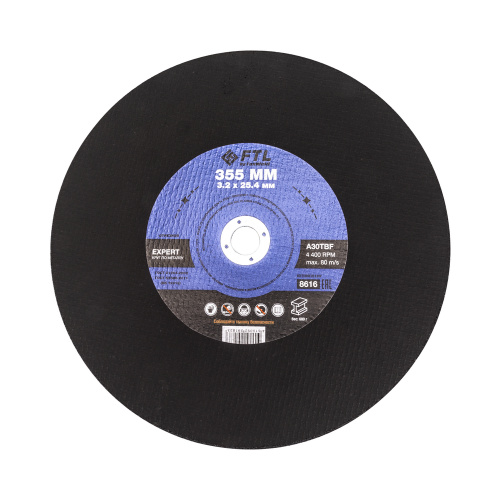 Круг отрезной по металлу FTL Expert 355 х 3,2 х 25,4 мм A30TBF по ценам производителя в Уфе с доставкой по всей России