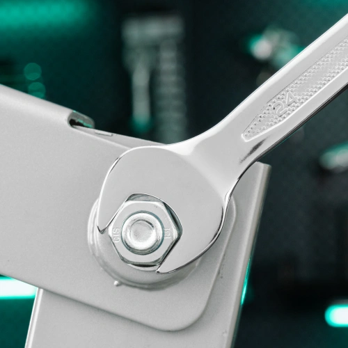 Ключ комбинированный, 24 мм, CrV, антислип Stels по ценам производителя в Уфе с доставкой по всей России