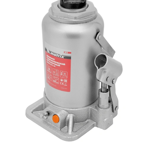 Домкрат гидравлический бутылочный, 20 т, h подъема 244-449 мм Matrix по ценам производителя в Уфе с доставкой по всей России