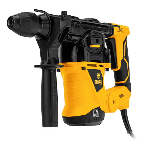 Перфоратор электрический RHV-1250-30, SDS-plus, 1250 Вт, 5 Дж, 3 плюс 1 режим Denzel по ценам производителя в Уфе с доставкой по всей России